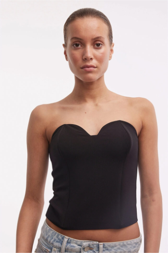 Oval Square, Town top, Black