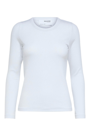 Inna ls neck top, White