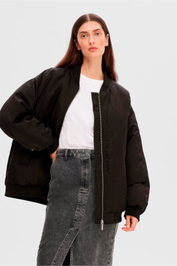 Redown Bomber jacket, black