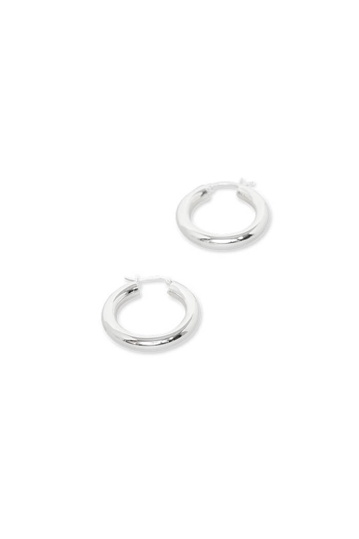 Trine Tuxen, Chubby Hoops III, Silver