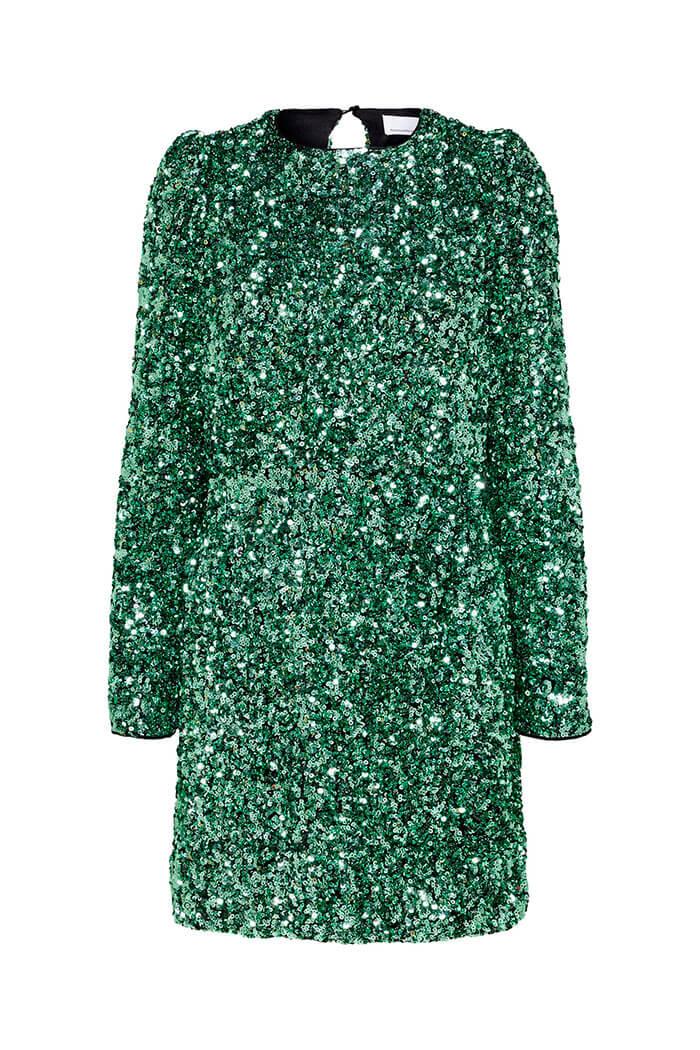 Selected Femme, Colyn Short Dress, Green Frost  