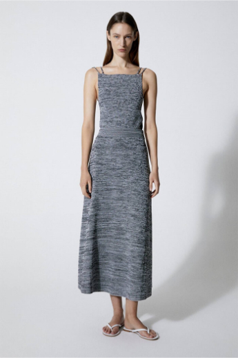 Dagmar, Shelly, Skirt, Grey Melange 