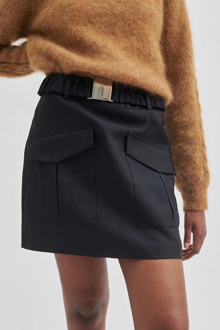 Second Female, Elegance Skirt, Black 