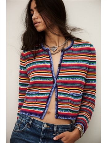 PRE-ORDER! (Levering slut uge 16) Ba&sh, Fanny Cardigan, Multi