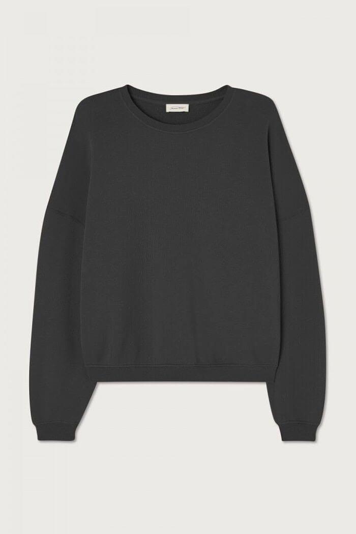 American Vintage, HAPY03A Sweatshirt, Vintage Carbon