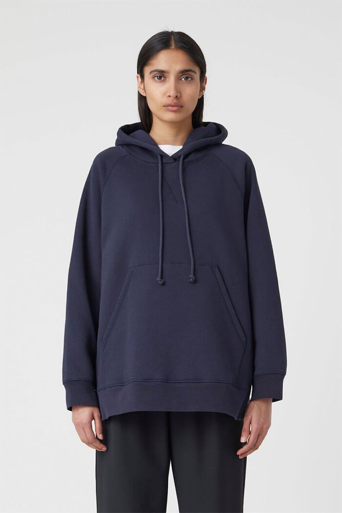 Closed, C95949 Oversized Hoodie, Dark Night