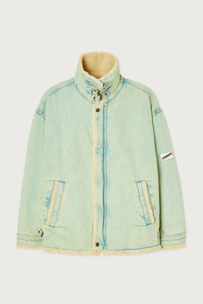 American Vintage, JOY17A Jacket, Teinture Vert