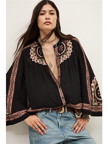 Ba&sh, Valda Shirt, Carbone