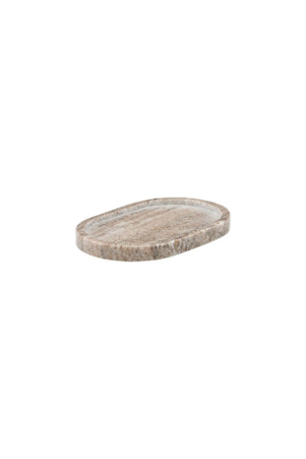 Meraki, Marble Tray, Beige, 19.5 cm x 12.5 cm