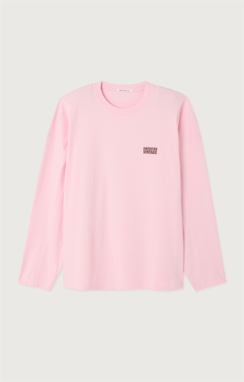 American Vintage, MGIX02B, Oversized L/S Tee, Barbie