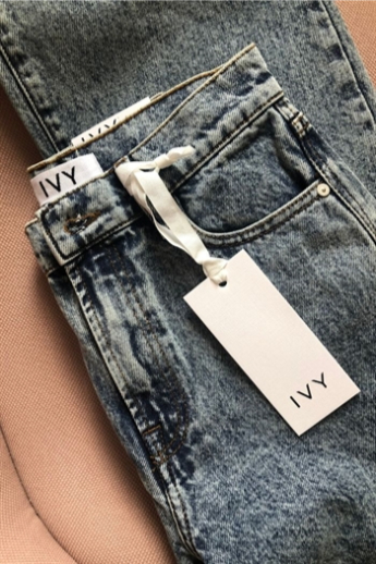 IVY Copenhagen, Mia HW, straight jeans, Wash brighton