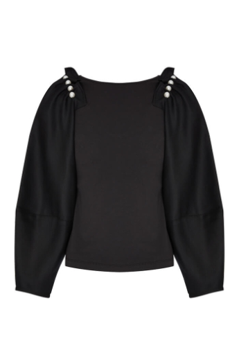 Mother Of Pearl, Maise, Shirt, Black