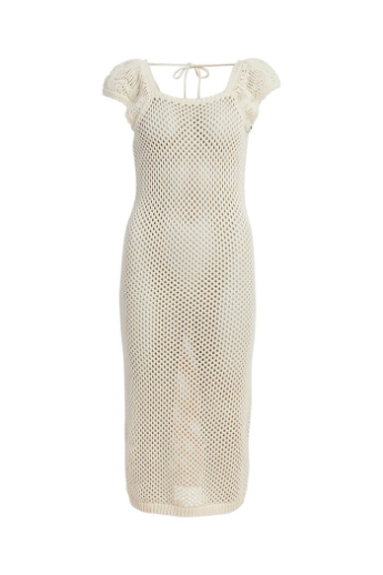 Dita knit dress, Sandshell