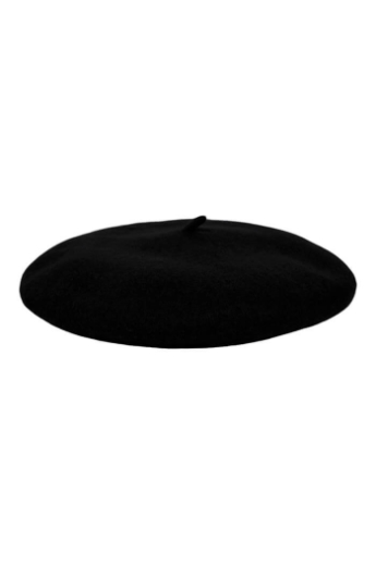 Object, Lina, Beret, Black