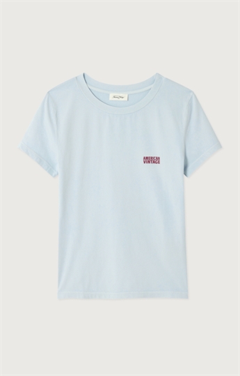 American Vintage, PYM02C, Tee, Vintage Baby Blue