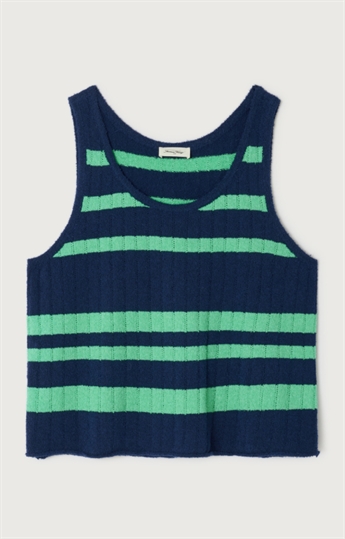 American Vintage, NAG18A, Top, Navy Raye