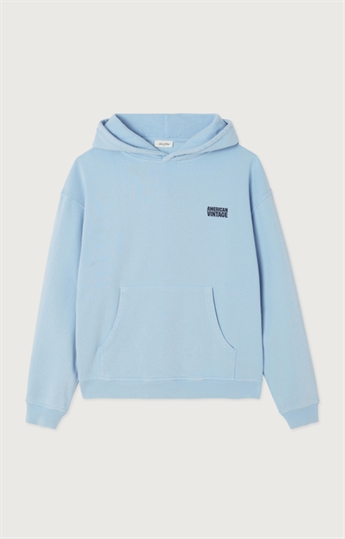 American Vintage, MPLI03C, Hoodie Unisex, Azurin Vintage
