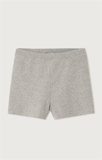American Vintage, CLU09A, Mini Shorts, Grey Melange