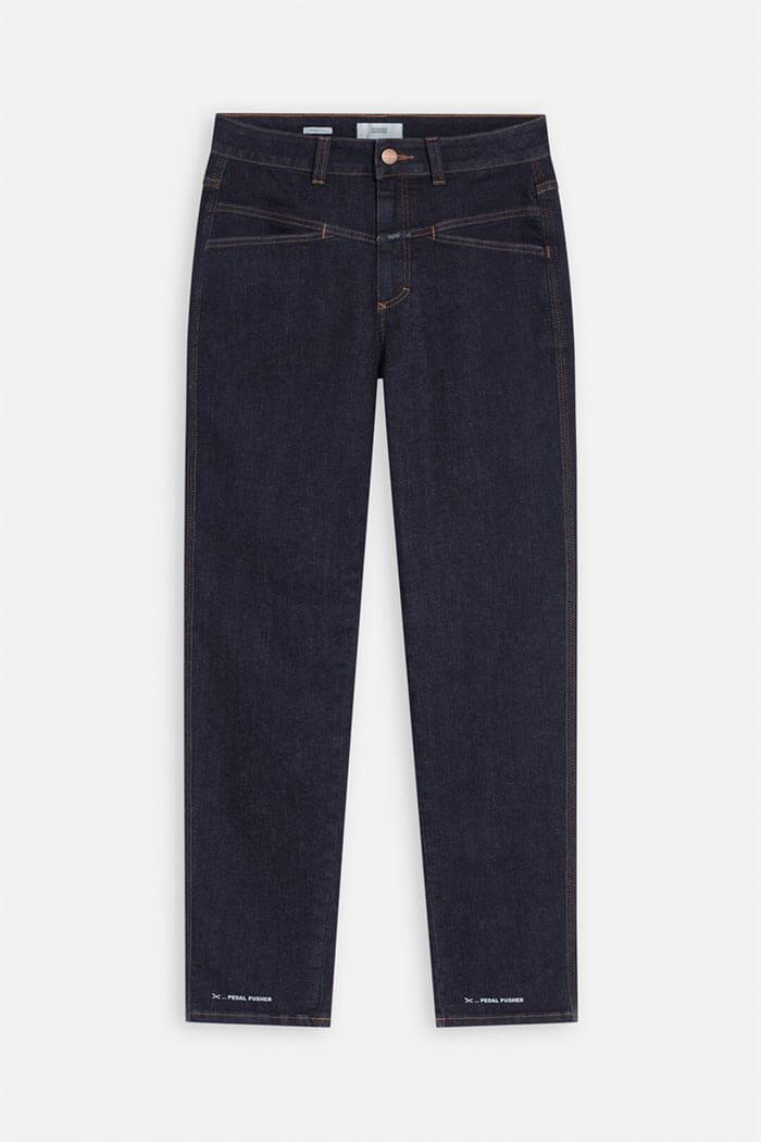 Closed, C88002 Pedal Pusher Jeans, 046 Dark Blue