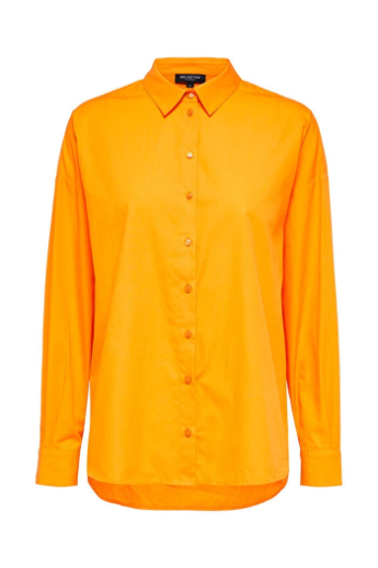 Selected Femme, Helma, LS Shirt, Orange