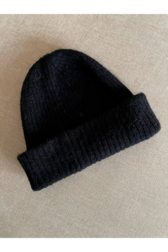 Selected Femme, LULU LINNA, KNIT, Beanie, Black 