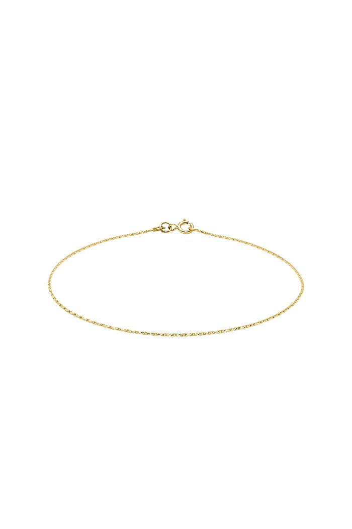 YAB Studio, Silkcord Bracelet No.2, 18K Gold