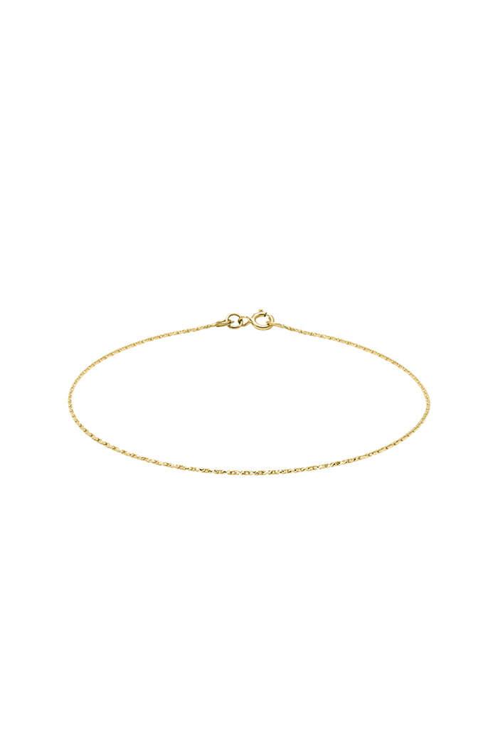 YAB Studio, Silkcord Bracelet No.2, 18K Gold