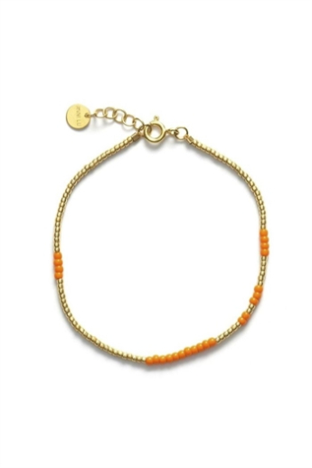 ANNI LU, Asym bracelet, Tangerine