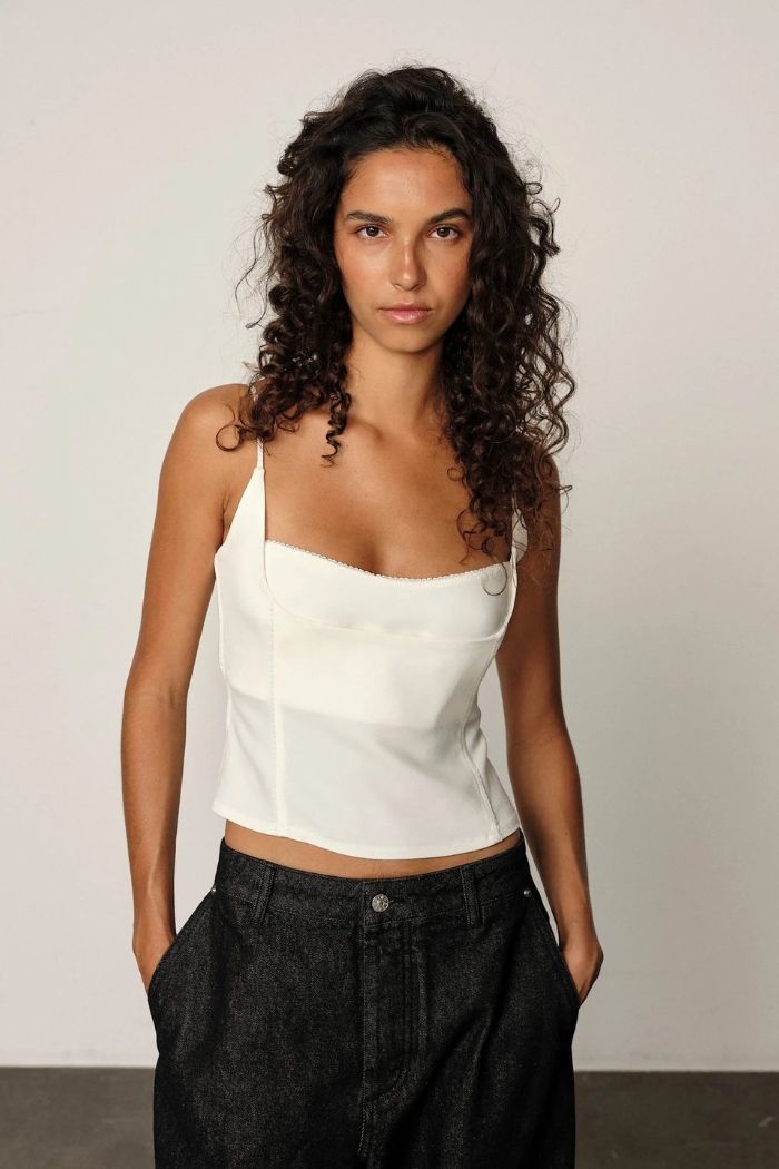 Herskind, Toma top, White