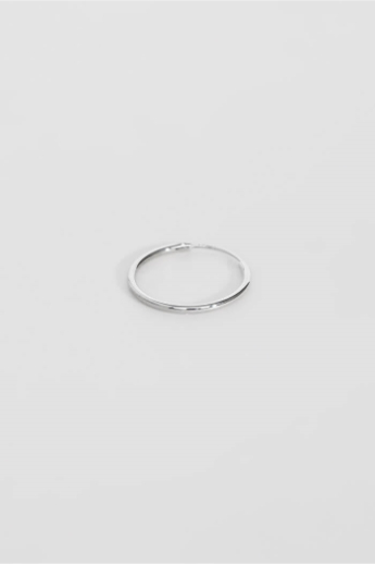 Trine Tuxen, Hoop I, Earring, Silver