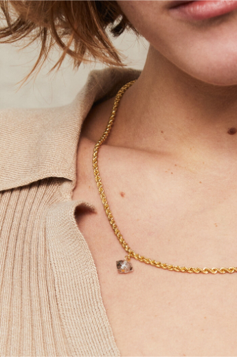 Trine Tuxen, Malene Herkima Chain, Goldplated