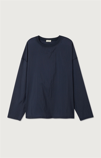 American Vintage, MYUP07A, Track Shirt, Navy